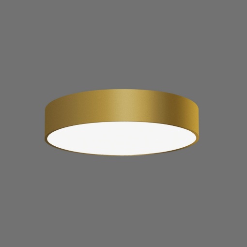 Immagine di Plafoniera Oro Rotonda Led 40w CCT Temperatura Settabile Isia Ø40 cm ACB