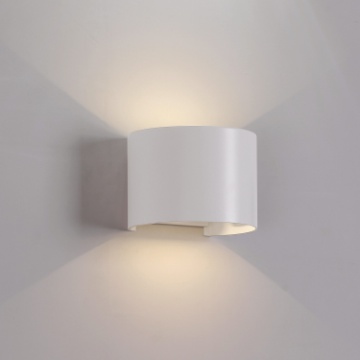 Immagine di Applique Interno Esterno Kowa Bianco Angolo Luce Regolabile Led CCT IP65 ACB