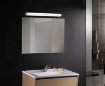 Immagine di Applique Led Lineare Da Specchio Bagno Loira Cromo 3000k 4000k IP44 ACB