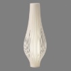 Immagine di Piantana Decorativa Bianca Bombata 135 cm Vaso Mirta 3xE27 ACB