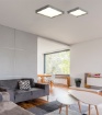 Immagine di Plafoniera Moderna Munich Bianca Led 22w CCT 40x40 cm ACB