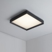 Immagine di Plafoniera Squadrata Nera Munich 40x40 Led 22w CCT ACB