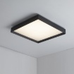 Immagine di Plafoniera Quadrata Nera Led 68w CCT Munich 60x60 cm ACB