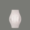 Immagine di Lampada Da Comodino Affusolata Bianca Mirta H36 cm ACB