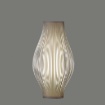 Immagine di Lampada Da Terra Tavolo Mirta 51 cm Design Affusolato Color Pietra ACB