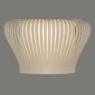 Immagine di Applique Parete Listelli Beige Nanok 1xE27 L30 cm ACB