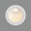 Immagine di Segnapassi Esterno Da Incasso Regal Bianco Rotondo IP54 Led 3w 3000k ACB