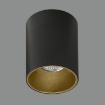 Immagine di Faretto Soul Spot GU10 Cilindro Nero Oro 8 cm ACB