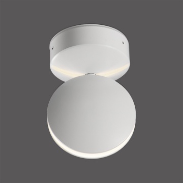 Immagine di Lampada Da Soffitto Disco Ruotabile Taglio di Luce Led 7w 3000k IP65 ACB