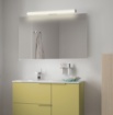 Immagine di Applique Cilindro Specchio Bagno Cromo Led 19w CCT IP44 Ura ACB