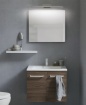 Immagine di Applique Lineare Specchio Yei Led 8w Cromo L35,5 cm IP44 ACB