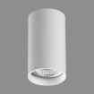 Immagine di Plafone da Soffitto Zoom GU10 Cilindro Bianco Ø5,6 cm ACB