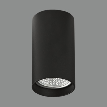 Immagine di Plafone Faretto Fisso da Soffitto Cilindro Zoom Nero GU10 Ø5,6 cm ACB