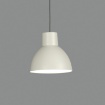 Immagine di Sospensione Cucina Krabi-S Cupola Bianco 1xE27 Ø25 cm ACB