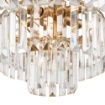 Immagine di Lampadario Salone Classico Ottone con Cristalli Decorativi Revero Maytoni