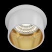 Immagine di Faretto Moderno da Incasso Reif Oro Cornice Bianco Maytoni