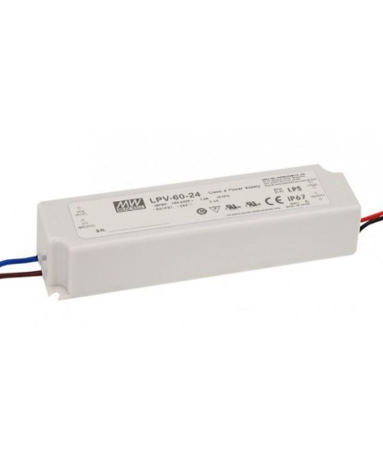 Immagine di Driver MW LPV 60w Output 24v IP67 Intec Light