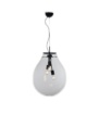Immagine di Lampadario Ampolla Vetro Trasparente 48 cm Azuma Fan Europe