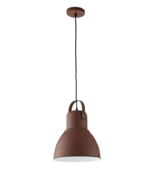 Immagine di Sospensione Campana Industriale Per Tavolo Cucina Corten Legend S32 Fan Europe