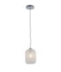 Immagine di Lampadario Pendente Per Comodini Boccia Vetro Rombi Ashford Ø15 cm Fan Europe