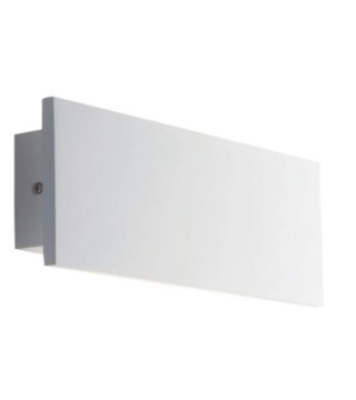 Immagine di Applique Gesso Rettangolare Led 7w CCT Doppia Emissione 22 cm