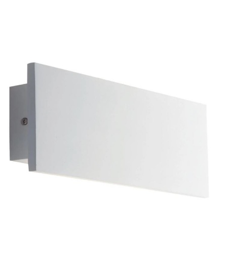 Immagine di Applique Gesso Rettangolare Led 7w CCT Doppia Emissione 22 cm
