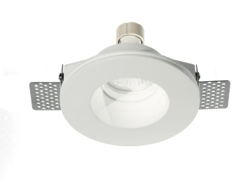 Immagine di Faretto Da Incasso A Scomparsa Gesso Ø12 cm GU10 Jazz Ondaluce