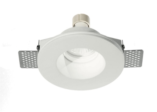 Immagine di Faretto Da Incasso A Scomparsa Gesso Ø12 cm GU10 Jazz Ondaluce