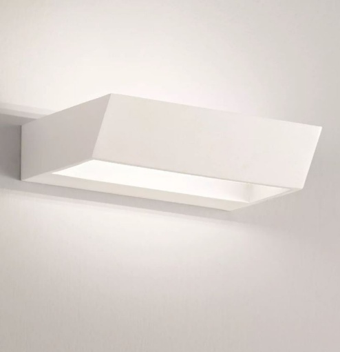 Immagine di Applique Squadrata Led 18w Biemissione Edge Piccola 20cm Isyluce 955