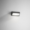 Immagine di Applique Da Esterno Elba Grigio Antracite Luce Verso Sotto E27 Isyluce 537