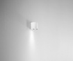 Immagine di Applique Led GU10 Per Esterno IP54 Alluminio Bianco Ponza Isyluce 542