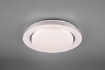 Immagine di Plafoniera Disco Moderna Atria Led 21w Dimmer Effetto Stelle Bianco Trio Lighting