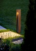 Immagine di Palo Alto da Esterno Canning GU10 Legno Naturale IP54 Trio Lighting