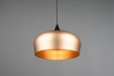 Immagine di Sospensione Cucina Paralume Campana Ottone Chiron Trio Lighting
