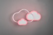 Immagine di Applique Plafoniera Nuvole Led Dimmer Rgbw Cloudy Bianco per Cameretta Trio Lighting