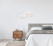 Immagine di Applique Plafoniera Nuvole Led Dimmer Rgbw Cloudy per Cameretta Trio