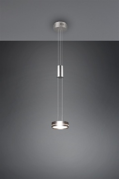 Immagine di Sospensione Nichel Moderna Disco Led Switch Dimmer Franklin Trio Lighting
