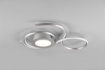 Immagine di Plafoniera Design Led Dimmer Doppia Accensione Jive Nichel Trio Lighting