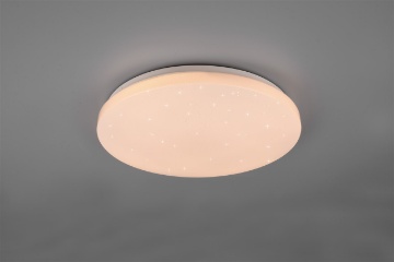 Immagine di Plafoniera Effetto Cielo Stellatoi Led Dimmer Rgbw Kira Ø38 cm Trio Lighting