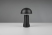 Immagine di Lumetto Nero da Tavolo Funghetto Lennon Led IP44 USB Trio Lighting