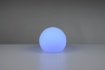 Immagine di Piccola Sfera da Giardino con Picchetto Melo Led Rgbw IP67 Trio Lighting