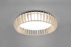 Immagine di Plafoniera Legno Naturale Led Dimmer Cambio Colore Monte Trio Lighting