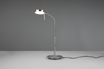 Immagine di Lampada da Studio Monza Led Touch Dimmer Nichel Trio Lighting