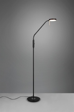 Immagine di Piantana Monza Led Touch Dimmer Nero Trio Lighting