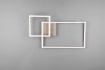 Immagine di Plafoniera Orientabile Led Switch Dimmer 3 Livelli Padella Nichel Trio Lighting