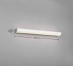 Immagine di Applique Bacchetta Cromo Doppia Emissione Led Rocco L60 cm IP44 Trio Lighting