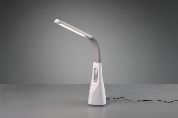 Immagine di Lampada Bianca da Studio con Ventilatore e Led Display Touch Dimmer Vento Trio Lighting