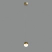 Immagine di Sospensione Pendel Sfera Oro Led CCT 5w Custo Penisola Cucina ACB