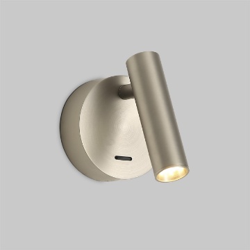 Immagine di Applique Faretto Led Orientabile 3000k Per Camera da Letto Atria Nichel ACB