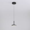 Immagine di Sospensione Disco Led 3000k per Isola Cucina Corvus Nero Ø12 cm ACB